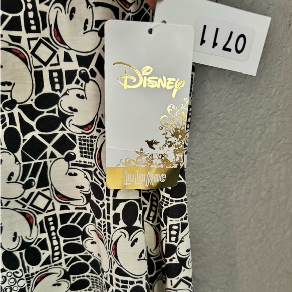 Lularoe Mickey Mouse Blouse Size S - Picture 5 of 6